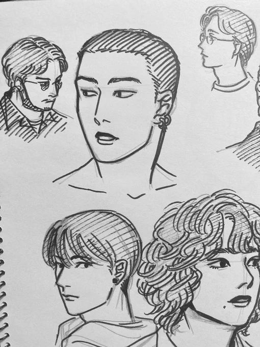 かつての落書きだけど常田っぽいのがいる、好み 