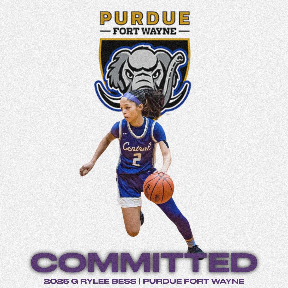 2025 G <a href="/Rylee_Bess21/">Rylee</a> has COMMITTED to <a href="/MastodonWBB/">Purdue Fort Wayne WBB</a>!!! Congrats Rylee!!! 🐘💙💛