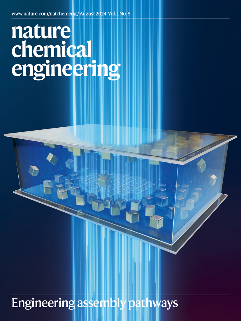 Our August issue is live!

ML-assisted flow reactor design, a DNA-based chemical neuron that 'senses' temperature, large-scale graphene-based current collectors, direct imaging of nanocube self-assembly pathways, and more! 

Read the full issue here: nature.com/natchemeng/vol…