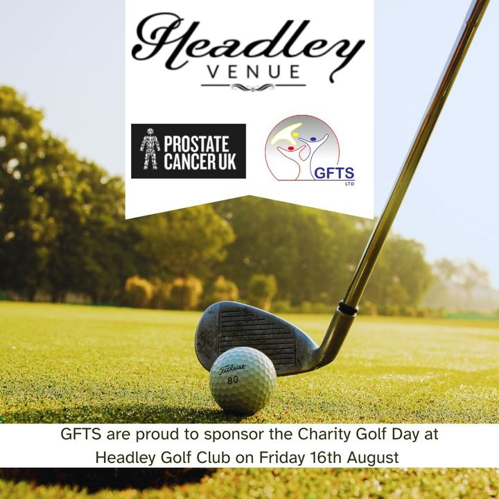 We are pleased to announce that we are sponsoring the Charity Golf Day at Headley Golf Club, in Thornton, Bradford.

The charity day is in aid of <a href="/ProstateUK/">Prostate Cancer UK</a> and we are very happy to be able to provide our support.