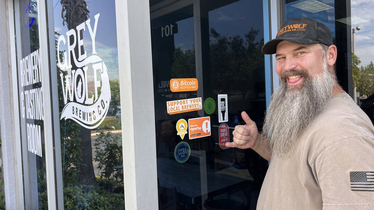 CAbitcoiners's tweet photo. Bitcoin Thursdays in Norco, CA

@GreyWolfBrewing 
1780 Town and Country Drive
Norco, CA 92860

4pm to 7pm https://t.co/JCQRHlogSD