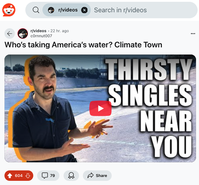 Big thanks to reddit and poet laureate c0rnnut007 for the post of the latest vid - check it out for yourself youtube.com/watch?v=XusyNT…