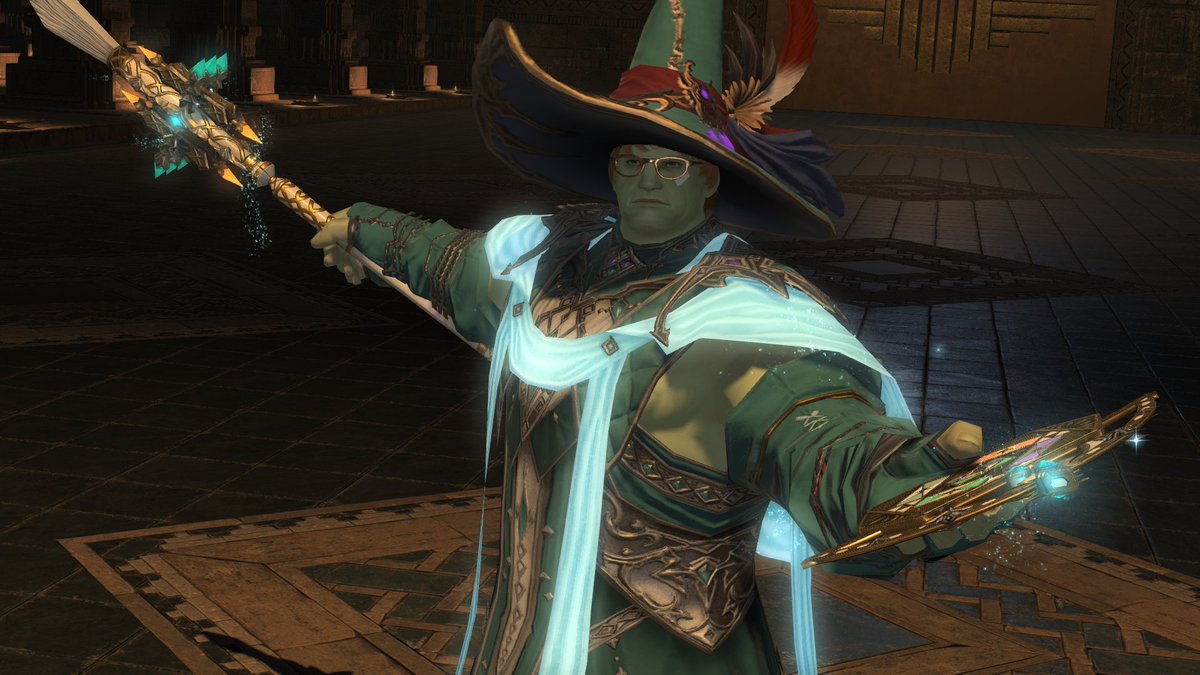PictomancerKorg's tweet photo. [Dawntrail Spoilers]

Behold, my immaculate fashion sense https://t.co/vmipYWv3Qo