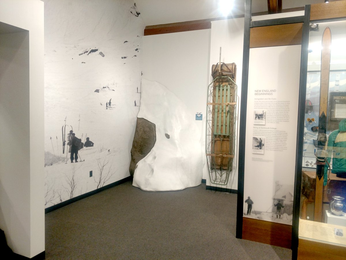 This Throwback Thursday, we're throwing it back to 2018 when we proudly supported the New England Ski Museum's move to their new North Conway home! ⛷🏔

(Partners: HER Design, Square Office, &amp; ObjectIdea)

#42df #designfabrication #customcreations #42designfab #ThrowbackThursday