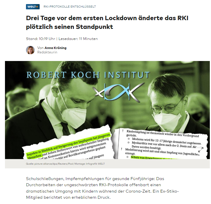 El_Haginho's tweet photo. Ich könnte kotzen 🤮 
Warum? Dann lest mal:

- Am 30. August 2020 stellte der RKI-Fachbereich F36 klar: „Jedoch muss der Meinung, dass Schulen und Kinder Superspreader sind, entgegengetreten werden.“
- Am 30. November 2020 kam das RKI erneut zu dem Schluss: „Schulen sind eher nicht die treibenden Quellen und Schulschließungen würden die Lage wohl noch eher verschärfen.“
- Am 18. Januar 2021 fasste das RKI zusammen: „Maßnahmen in Schulen und Kitas können nicht verhindern, dass es zu Ausbrüchen kommt.“
- Die STIKO habe „intern kritisch über die Kinderimpfung diskutiert“, zumal die Auswirkungen der mRNA-Impfstoffe speziell auf den kindlichen Organismus unklar gewesen seien. Die Stiko habe sich aber „in einer Druckblase“ der politischen Eliten befunden, die alle Stiko-Repräsentanten wahrgenommen hätten. „Unterm Strich haben wir uns aber noch recht wehrhaft gezeigt“
- Es wäre besser gewesen, zu kommunizieren, auf welch „dünnem Boden“ bestimmte Empfehlungen standen, statt der Politik ein „Gütesiegel“ zu liefern.