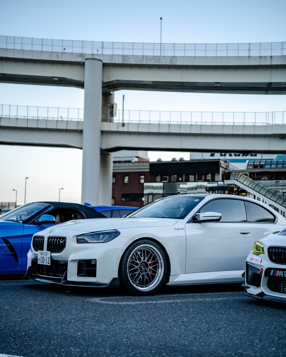 mr1985kazuto's tweet image. 大黒▶️辰巳へ行く際に撮影して頂きました☺️

#BMW #G87M2