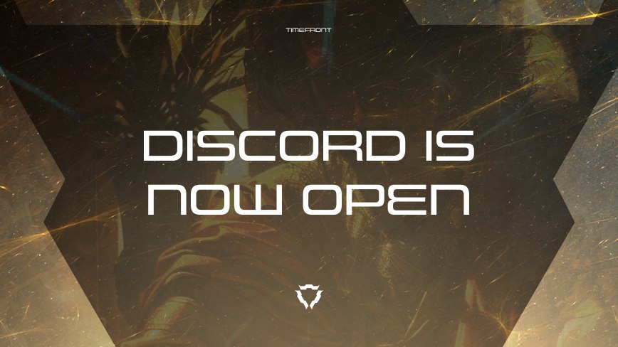 The wait is over— Discord is open NOW!

Join the fight against Time... ⌛

discord.gg/Timefront