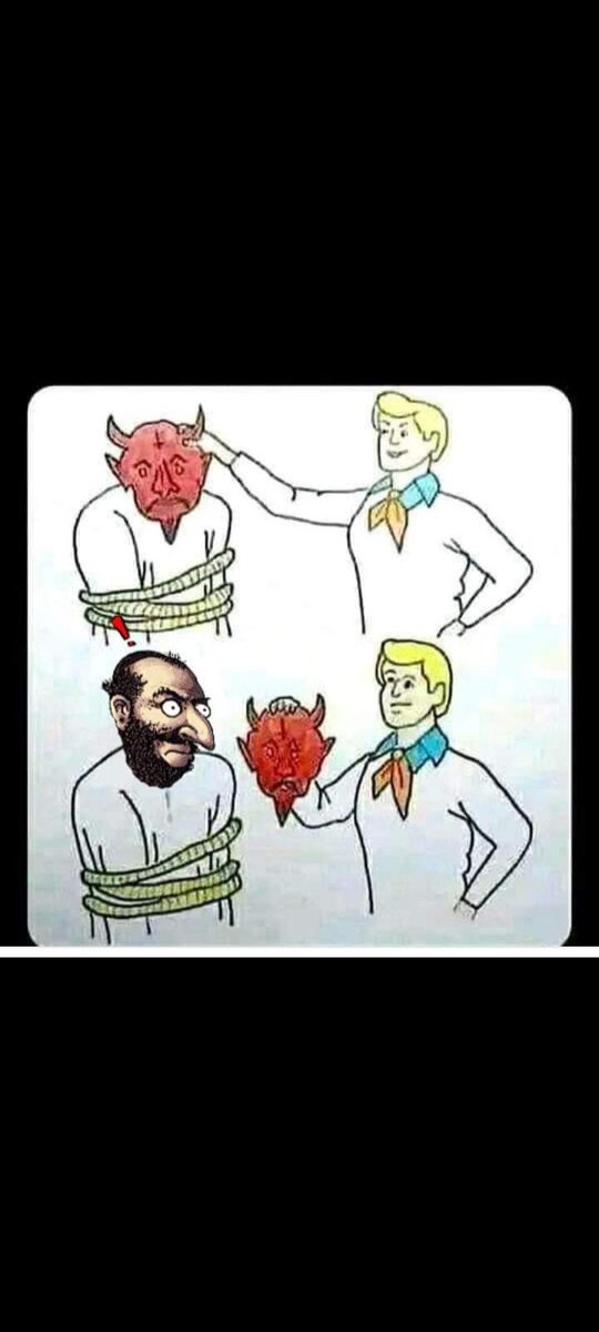 GirlfactorS's tweet photo. @mrpie256 @officejjsmart When at the end  catch the one responsible for the evil of the earth. There Satan awaits you. https://t.co/0aiGJTnucc