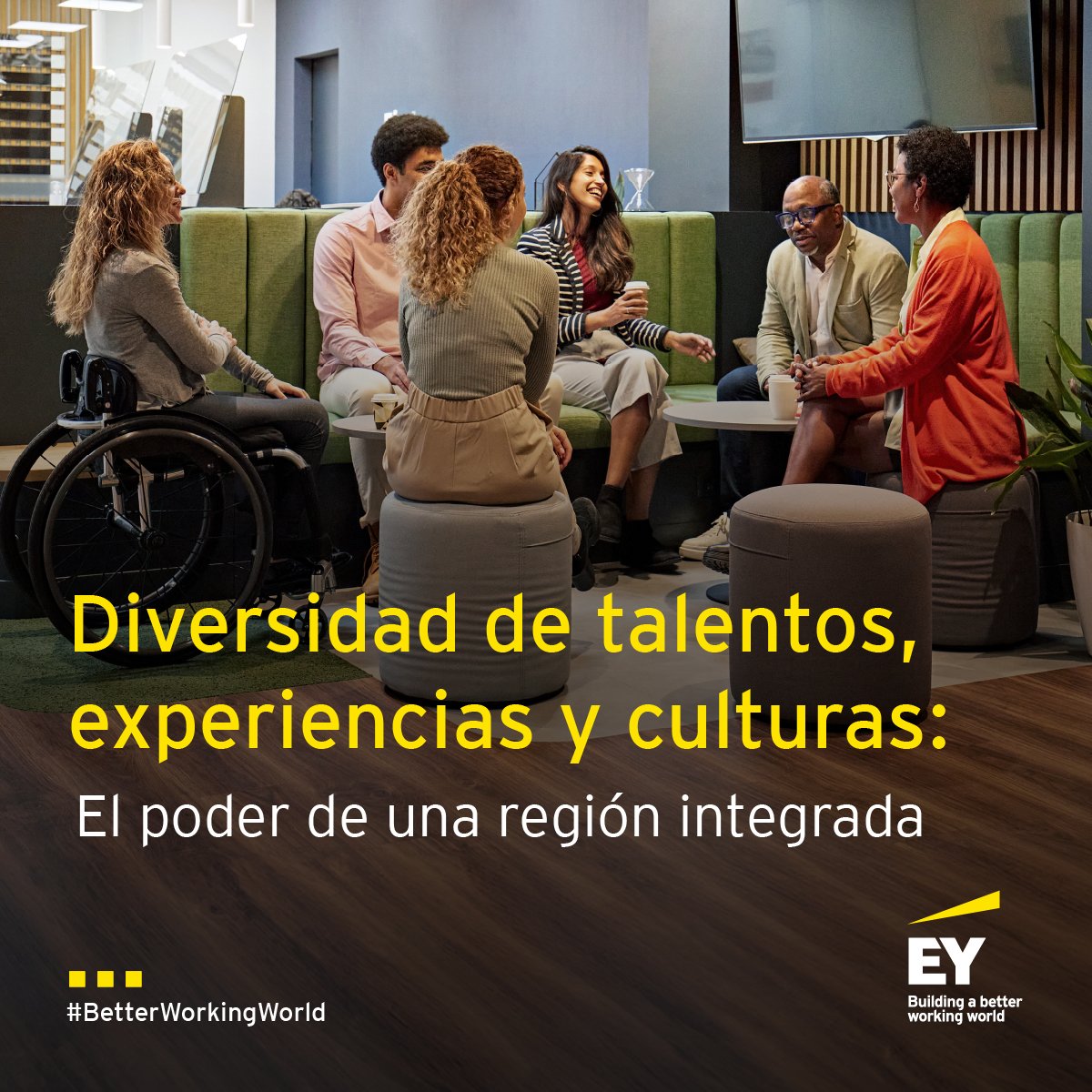 Innova con EY en Latam
La clave para la innovación es tener diferentes perspectivas y, cuando estas se combinan con una cultura inclusiva y oportunidades, impulsan una mejor toma de decisiones y aumentan la agilidad organizacional.

go.ey.com/3SR8nPA

#betterworkingworld