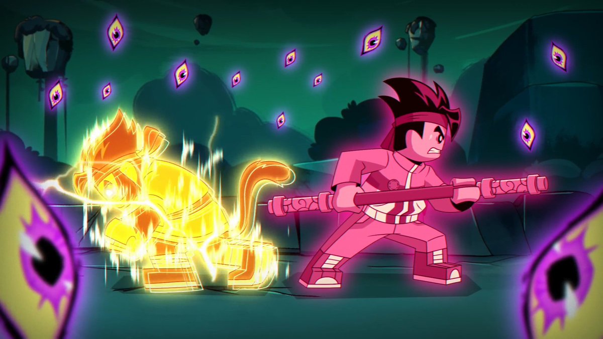 NinjagoMKShots's tweet photo. Monkie Kid | Season 5 released 1 year ago today! https://t.co/1EypLjWXU6