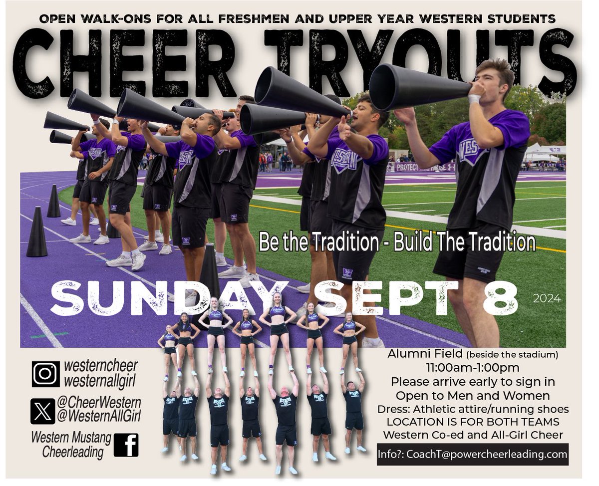 Cheer Western tweet media