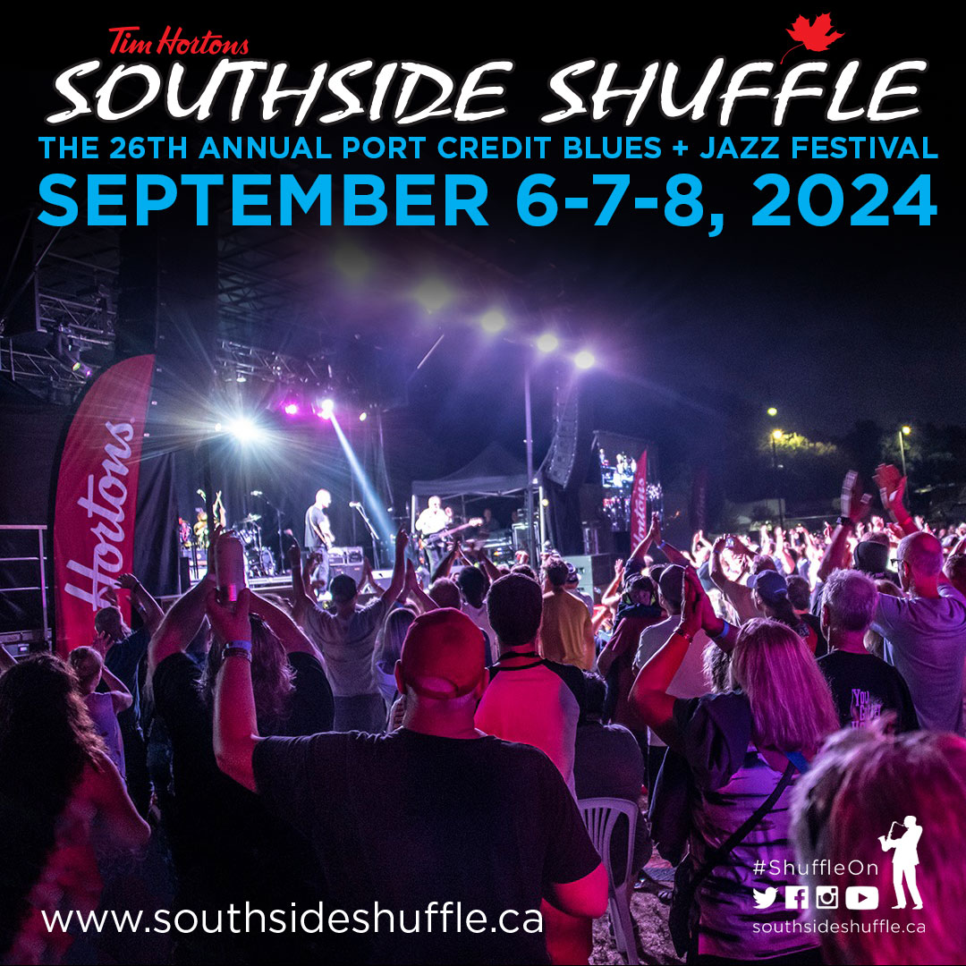 ssshufflepc's tweet photo. 🗞️PRESS RELEASE: 26th ANNUAL TIM HORTONS SOUTHSIDE SHUFFLE BLUES & JAZZ FESTIVAL IN PORT CREDIT, MISSISSAUGA RETURNS SEPTEMBER 6-7-8 https://t.co/UBUSsd1MVg #PressRelease #SouthsideShuffle #PortCredit #Mississauga #Events #NewsMississauga #OntarioFestivals #GTAEvents #BluesNews https://t.co/2rJmjaVMQs
