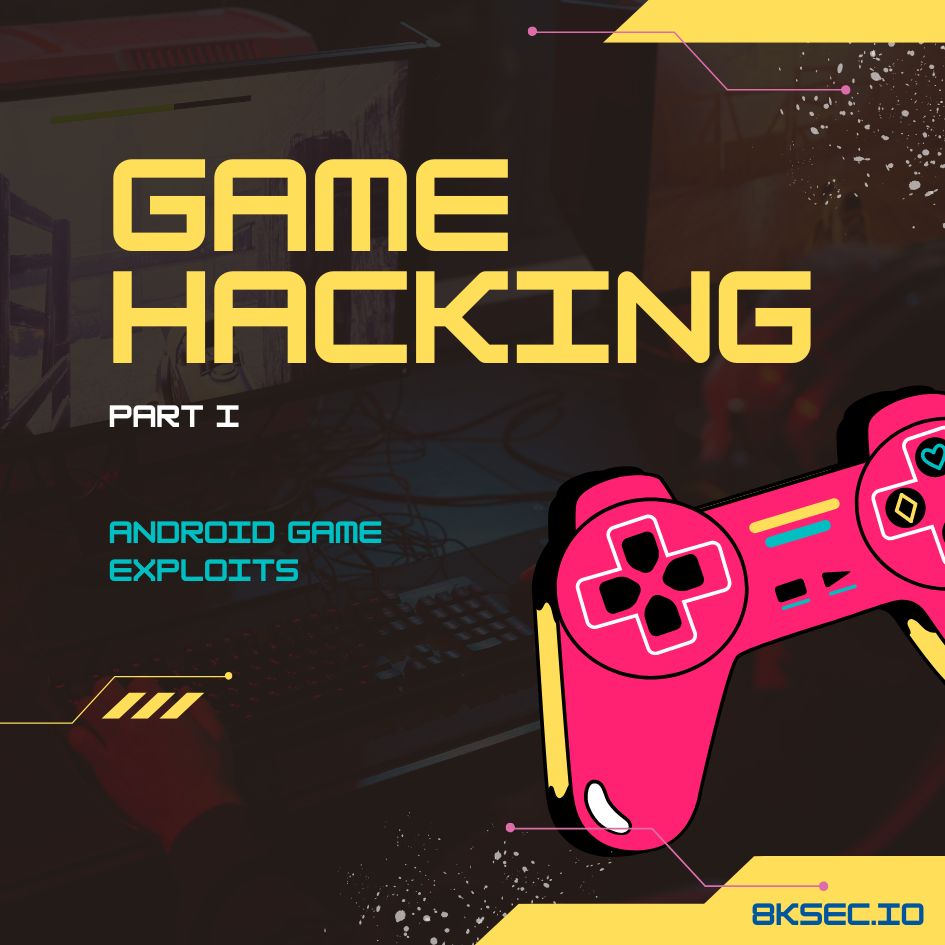 8kSec's tweet image. 🚨🚨New Blog Alert!🚨🚨 Ever wondered how to hack mobile games and cash in? 🚀 Get started with our latest guide on Android game hacking and reverse engineering Unity games for profit - 8ksec.io/hacking-androi… 💸💻  #MobileSecurity #AndroidSecurity #gamehacking