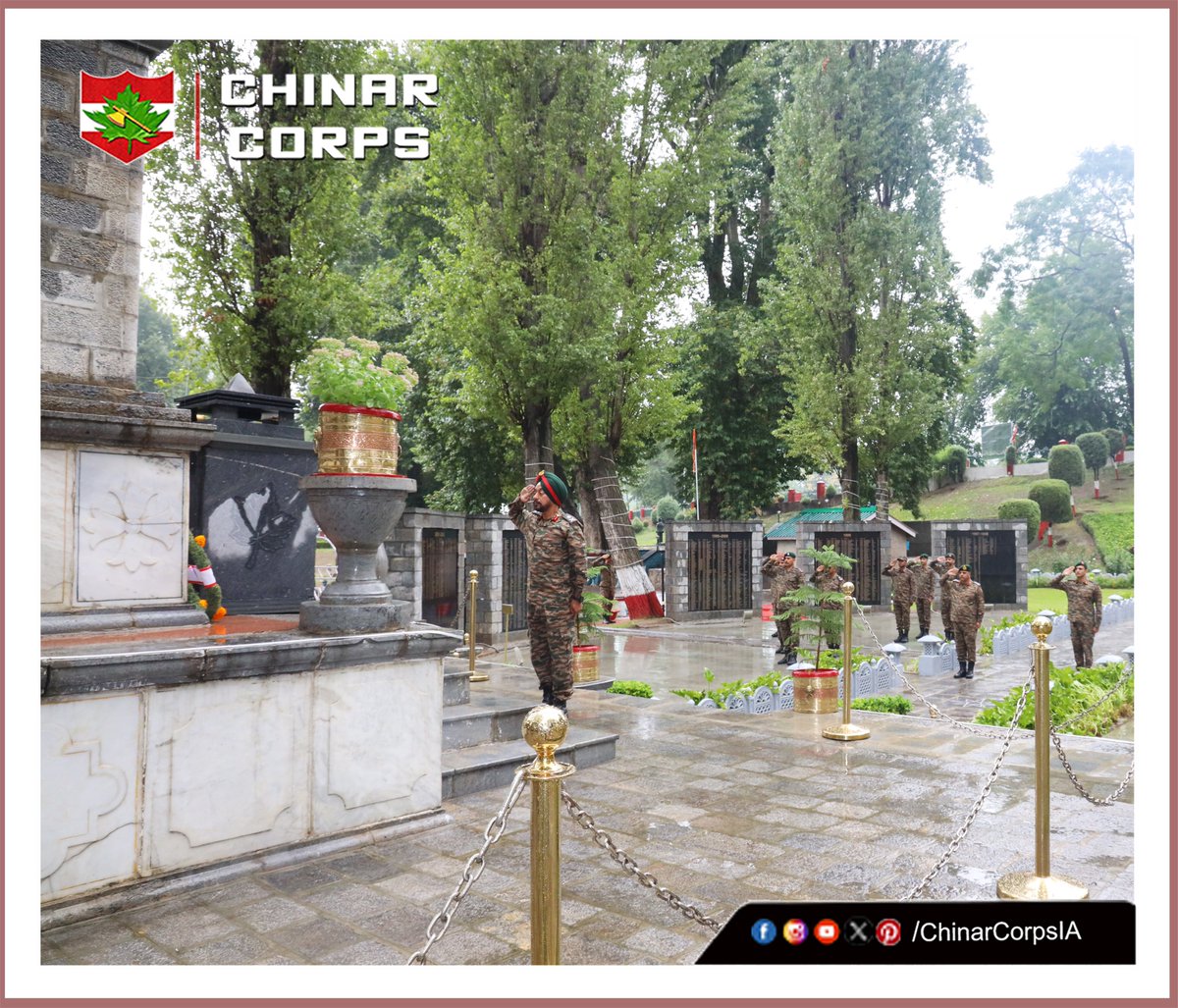 Chinar Corps🍁 - Indian Army tweet media
