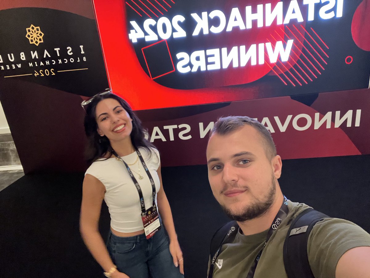 Thrilled to share that we won 2nd place at the <a href="/istanbulBW/">İstanbul Blockchain Haftası</a> with our CertiChain project! 🏆 CertiChain provides blockchain-based input/output verification for AI developers in line with EU regulations.  Huge thanks to my teammate <a href="/xemreyrr/">Emre Yürür</a> 🙏🏼🌸