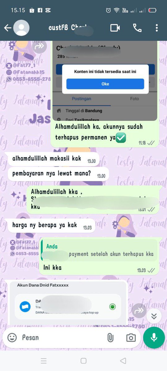 Fat🪷jasa bersihin Akon lama tweet media