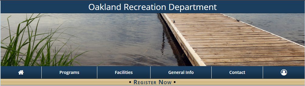 myrecdept's tweet photo. https://t.co/dQPMBvzmst is proudly simplifying recreation management for our newest department in Oakland, ME!
https://t.co/LuSfQhmL1a
Welcome Oakland Recreation Department!
#RecreationSoftware
#GetMyRecForYourRec
#MyRecSoftware https://t.co/iut7FgeMQi