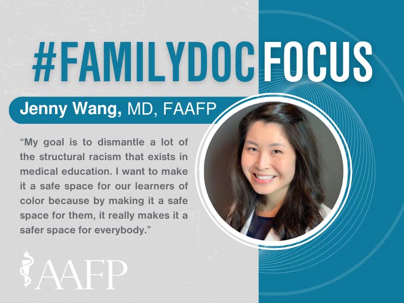 In <a href="/aafp/">AAFP</a>, Jenny Wang (<a href="/Penn_DFMCH/">Penn Family Medicine & Community Health</a>) discusses efforts to implement a holistic review process to promote diversity &amp; combat systemic bias in medical education tinyurl.com/28k2tp44