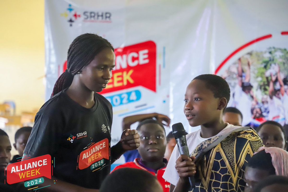 tbonnita's tweet photo. At Kyebambe SS today, @SRHRAllianceUg team held important Sexual Education Sessions to provide students with essential knowledge on SRHR with a focus on equipping them with information to make informed decisions.

#AllianceWeek24 #RightHereRightNow #SRHR4All https://t.co/zR1gOUf8IE
