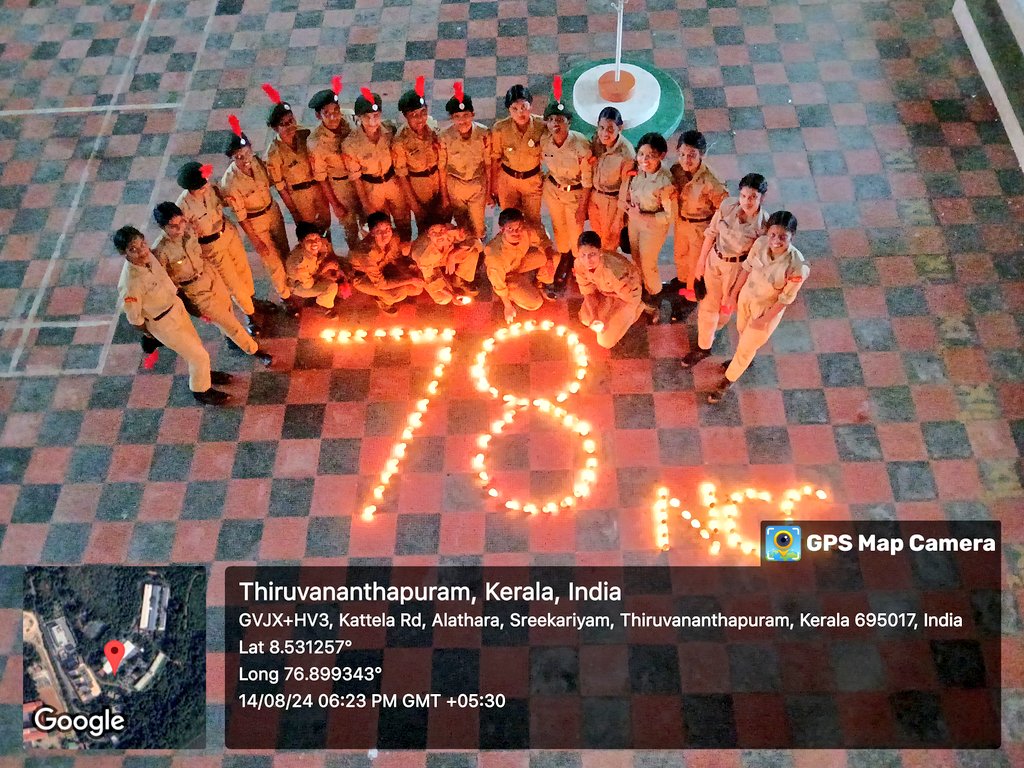 DefencePROTvm's tweet photo. Celebrating #78YearsOfIndependence . The #Trivandrum Group #NCC institutions showcased a kaleidoscope of activities! #CycleRally,#Tiranga Scooter Rally, Distribution of #NationalFlags,Street Drama etc. @giridhararamane #IndependenceDay #HarGharTiranga #Patriotism #ViksitBharat https://t.co/jebQSZgfrR