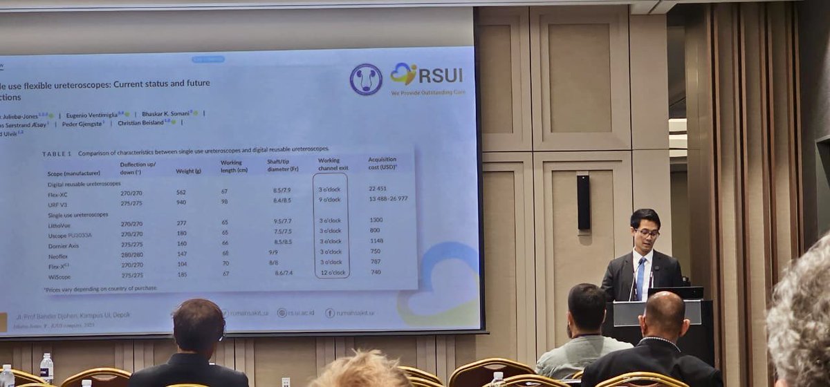 drdyandra's tweet photo. Thank you Prof. @kmoretry and @Dyne_Medical for inviting and giving me the opportunity to share my experience in using the 6 o’clock channel fURS

📸 by dr. @indrawarman and @CarloElises 

#RIRS 
#WCET
#presentation
#collaboration
#UrologyInnovation 
#MedicalTechnology https://t.co/GOHGDWi3AN