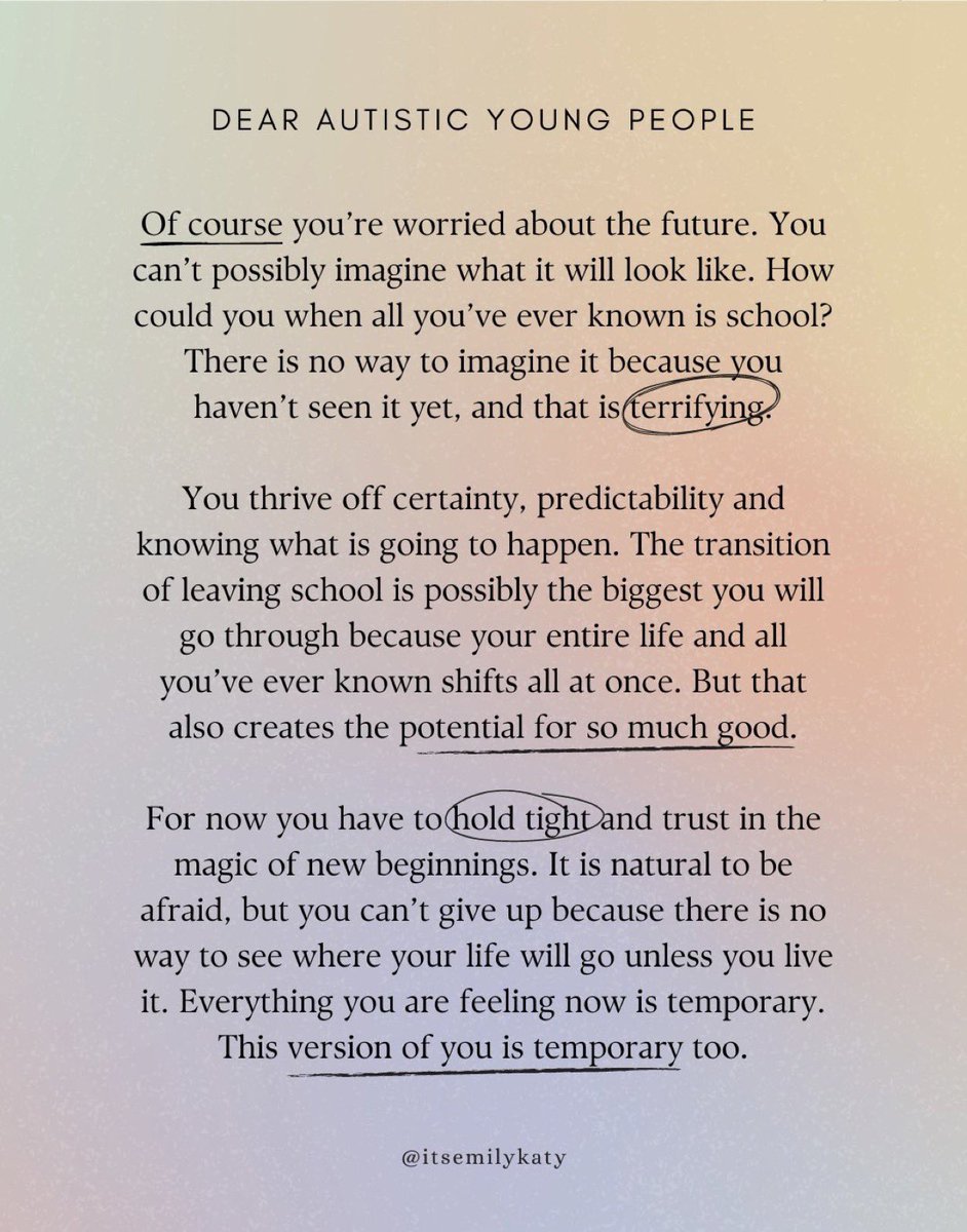 What I would tell my 18 year old self on #ALevelResultsDay. Something I wrote last year. 💫