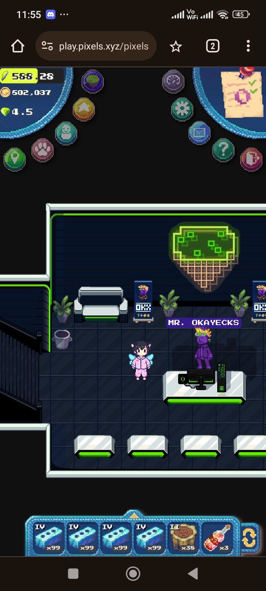 Mansterdragon1's tweet photo. Go to Terravilla Bank then get the new quest in pixels
#pixelonline https://t.co/xHN7ppoOBS