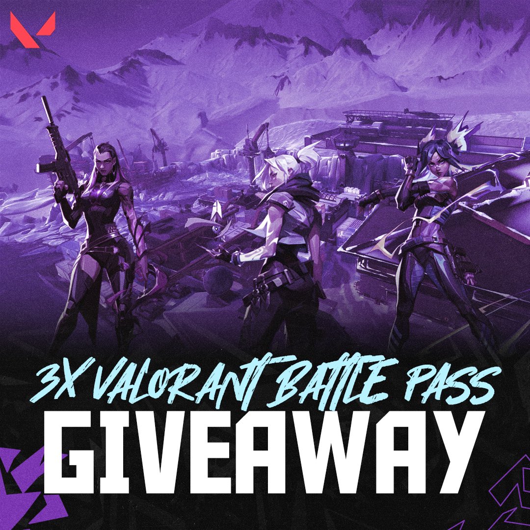 nocontextROCEAN's tweet image. 🎁 ROCR Digital ve ROCR Esports hesaplarımızı takip edip bu tweeti beğenen ve RT eden 3 takipçimize 1250 VP değerindeki VALORANT Battle Pass’i hediye ediyoruz.