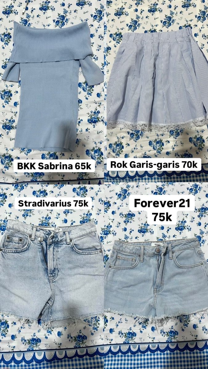 siapaanee's tweet photo. Haii smuaa aku lg jualin baju, celana, and tas ku nii.. rata-rata branded &amp; bkk, boleh di cek aja yahh aku drop fotonyaa💓
#wts #WTS #prelove #preloved #bekas #new #New #pakaian #baju #celana #bawahan #tas #bag #branded #FTR #hm #forever
bisa oyen &amp; video

dari atasan dlu yah : https://t.co/o6pbUUApWW