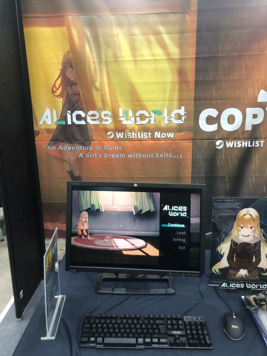 NeverLand_Entmt's tweet photo. We bring our game to #BIC2024! Welcome to visit our booth!
#KAKU #Alicesworld #Copycat #AstralParty #BeatRider #ShatteredNinja #CaravanGirls #EchoesofYiSamsara #WePlay https://t.co/kVwuNySKrT