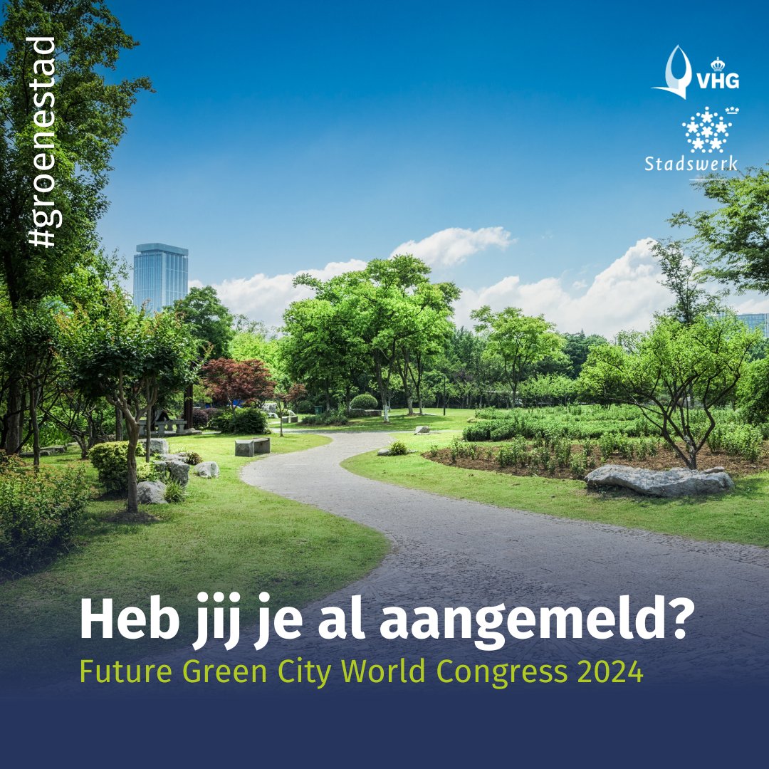 Van 23 t/m 26 september komen meer dan 200 experts en 2000 bezoekers naar het Future Green City World Congress om hun kennis, ervaring en slimme oplossingen delen, waaronder een aantal VHG-leden! Ben jij er als groenprofessional ook bij? Koop je tickets: fgc2024.com/nl/tickets-2/
