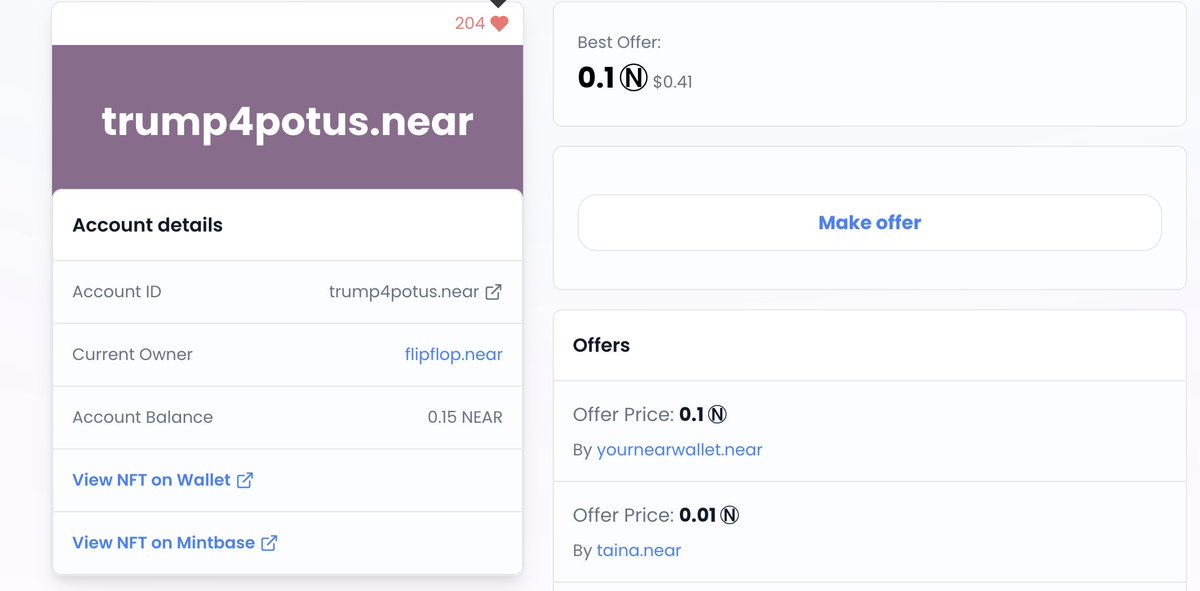 trangph65695727's tweet photo. Another cool thing you can do with NEAR accounts as NFTs - check this out.  Live @NameSkyApp, project from LNC Barrel @LearnNear https://t.co/HjGrXPMutt