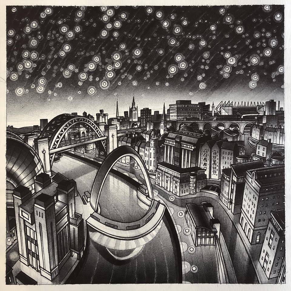 JimEdwardsArt's tweet photo. Starry Toon - Jim Edwards
Original biro drawing sold yrs ago, but ltd edition print (/145) is available.
40.5x40.5cm (image size), 65x63cm frame.
Available from 57 Lime St Studio / website:
https://t.co/rVw98lJxdU
#newcastle #gateshead #biro #art #artist #jimedwards #drawing https://t.co/knpdfc0j1k
