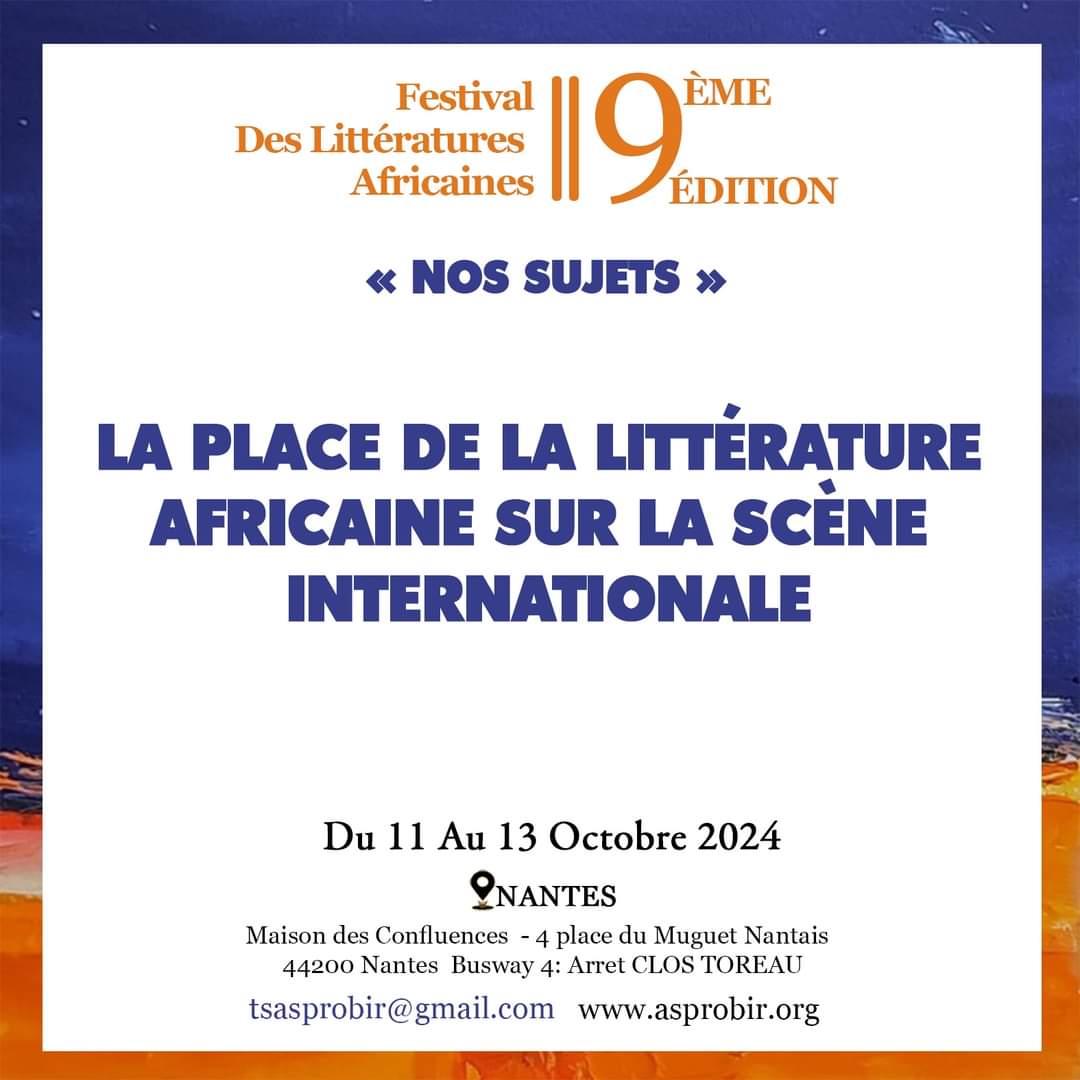 NOS THÈMES

Quelle est la place de la littérature africaine sur la scène internationale ?

#LittératureAfricaine #ScèneInternationale #ImpactGlobal #FestivalDesLittératuresAfricaines #Nantes2024 #MaisonDuQuartierDesConfluences