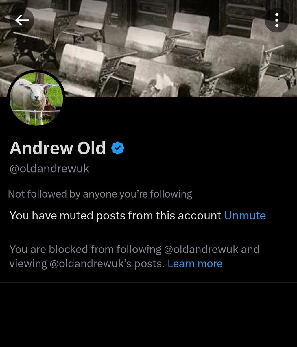 And I've been blocked. That's how you do this right? Interesting no one I follow subscribes to his nonsense.