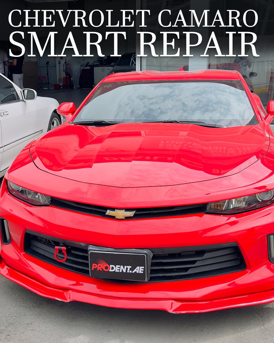 Prodentme's tweet photo. Chevrolet Camaro Smart Repair on Front Bumper🔥💫#Chevrolet #Camaro #Smartrepair https://t.co/iEfdpKwBuk