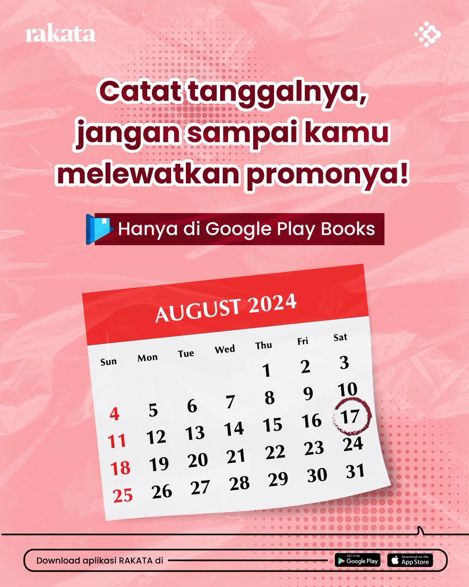 vvanillapopcorn's tweet photo. Jangan sampai ketinggalan promonya guys✨

Kalian bisa cek dulu judul-judul buku yang tersedia melalui link ini:
https://t.co/AQ8F8OIgEV

Mari kalap bersama 😚❤️
#JajanMerdeka #MerdekaMembaca https://t.co/1FS5S3COLE