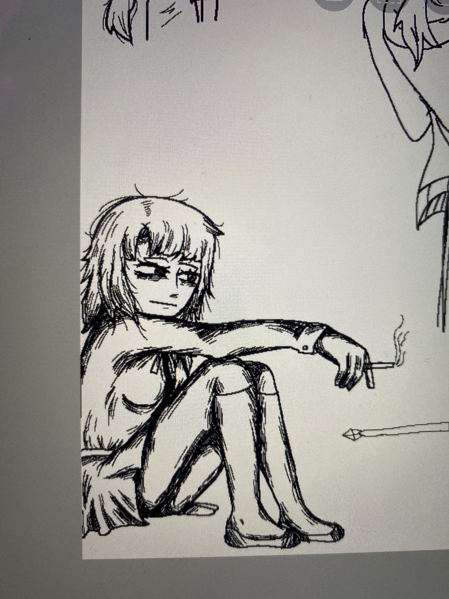 New way of shading :D #chiakinanami #danganronpa