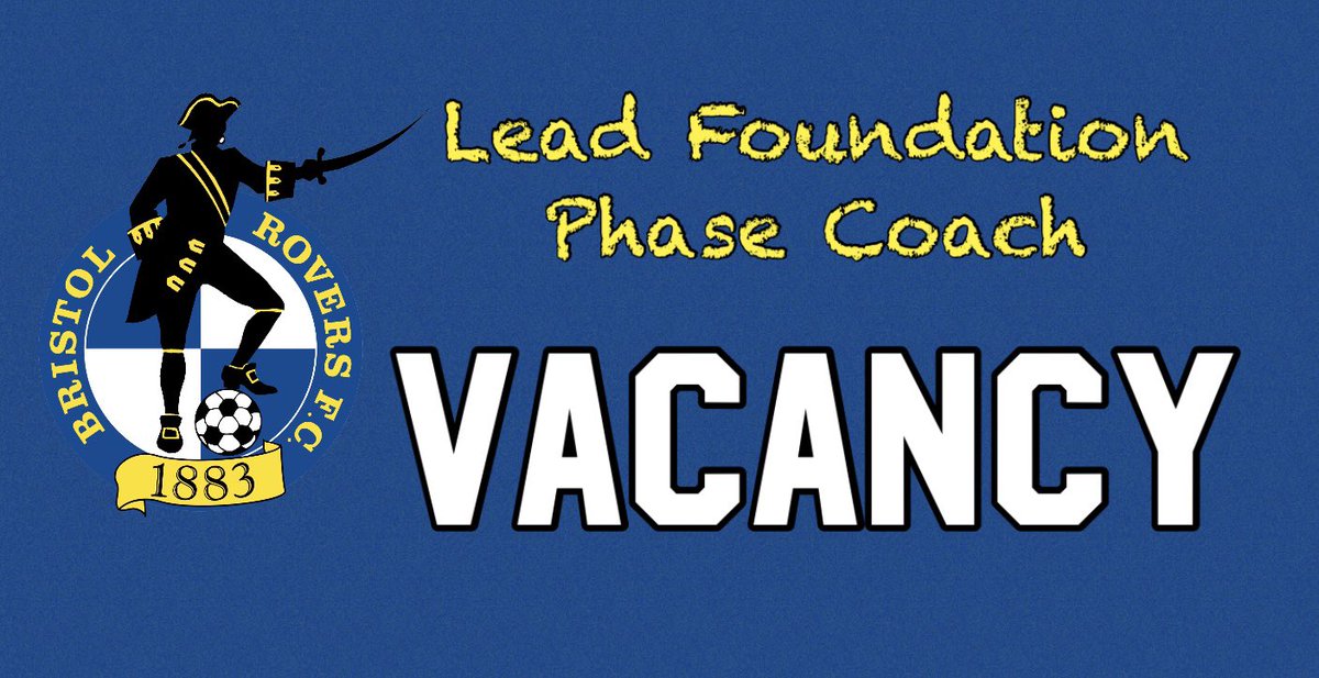 WE ARE RECRUITING 🔵

We have an exciting opportunity to join the Academy team, Supporting and developing our foundation phase players and operations.

If this could be you, please view the link below for more details. #UTG 

irecruit.efl.com/vacancies/962/…