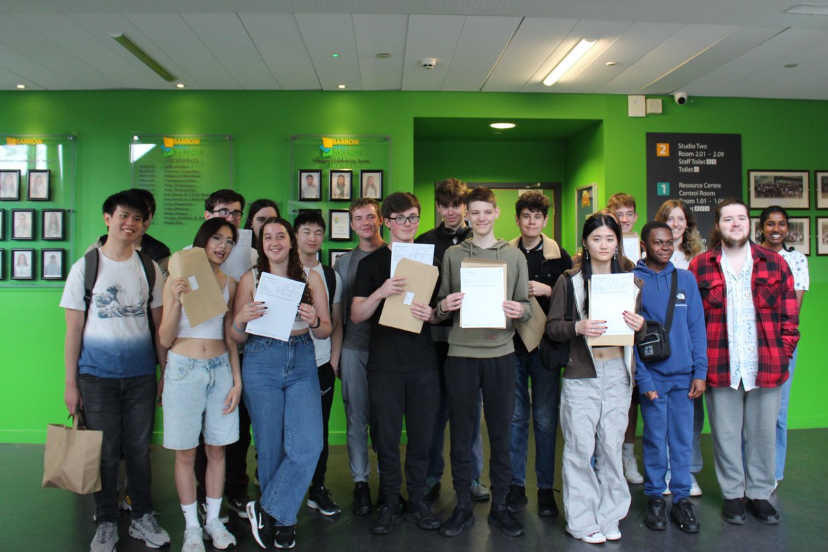 🎉🎊🙌 A huge congratulations to our fabulous Barrow Hall students who received their A Level and BTEC results today.  Students have achieved some brilliant grades. We are so proud of all your achievements and can't wait to see what the future holds for you all. 🙌🎊🎉