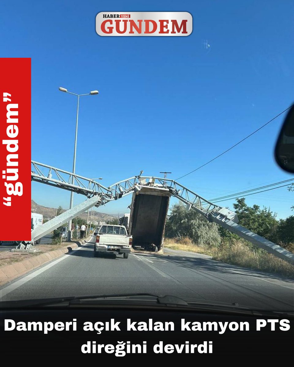 haberyenigundem's tweet image. haberyenigundem.com/damperi-acik-k…

#gündem #pilakatespitsistemi #damper #kamyon