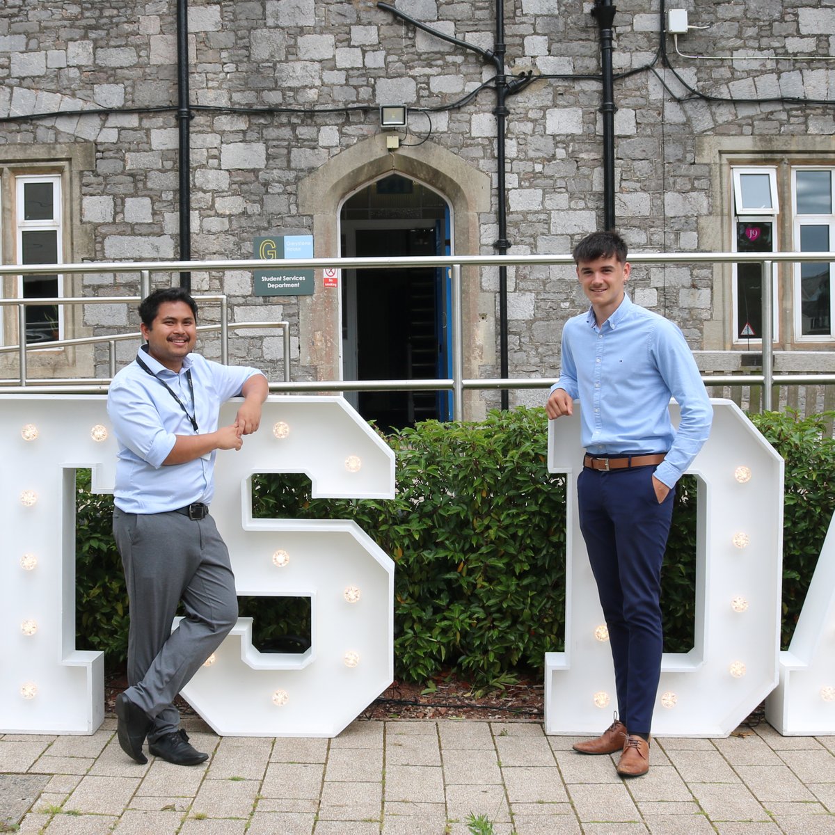 Our Apprentices Nico and Rio are enjoying today's Results Day celebrations. Rio, our Data Technician Apprentice, received a DDD in his BTECs. Congratulations Rio!
