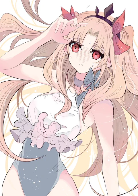 水着エレちゃんドバイでも輝いてるよ!#FGO 
