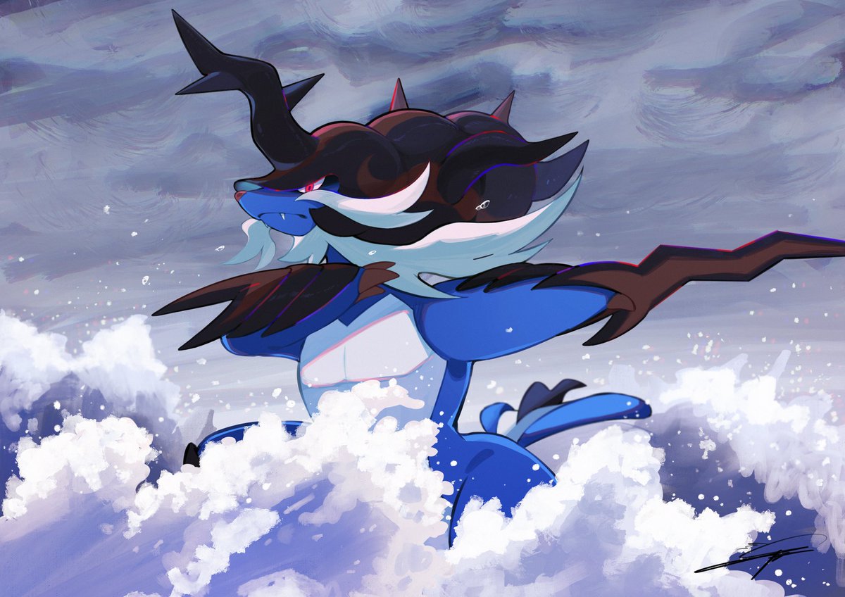 Yonosuke_PM21's tweet image. ヒスイダイケンキ