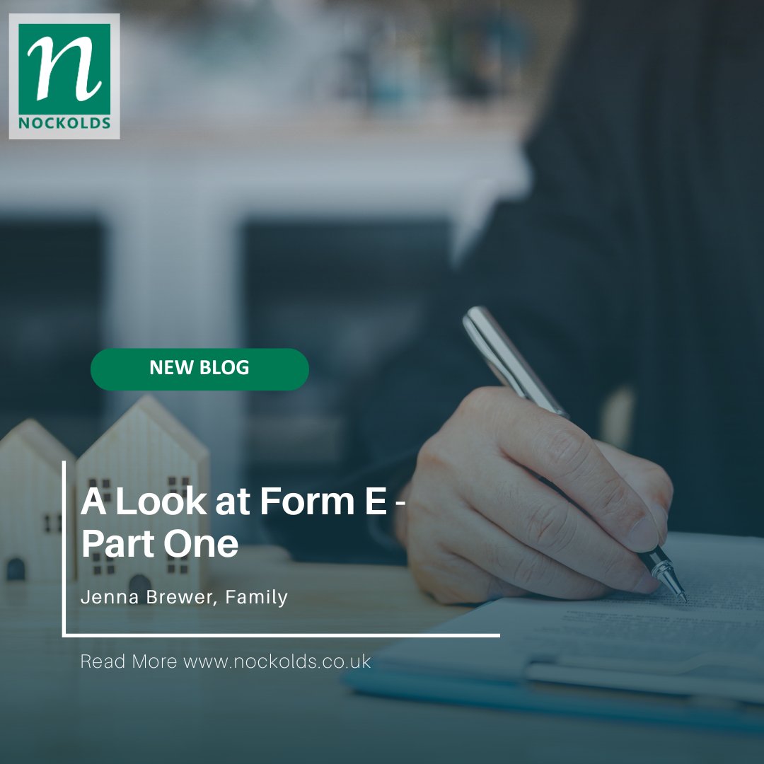 Jenna Brewer takes a look at 'Form E' in her newest series. To find out more on this, please read her latest blog here -ow.ly/208s50SYjWy