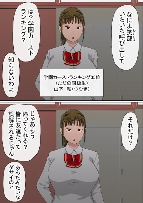 なに?あんたが何かすんの?私に?ウケるw 