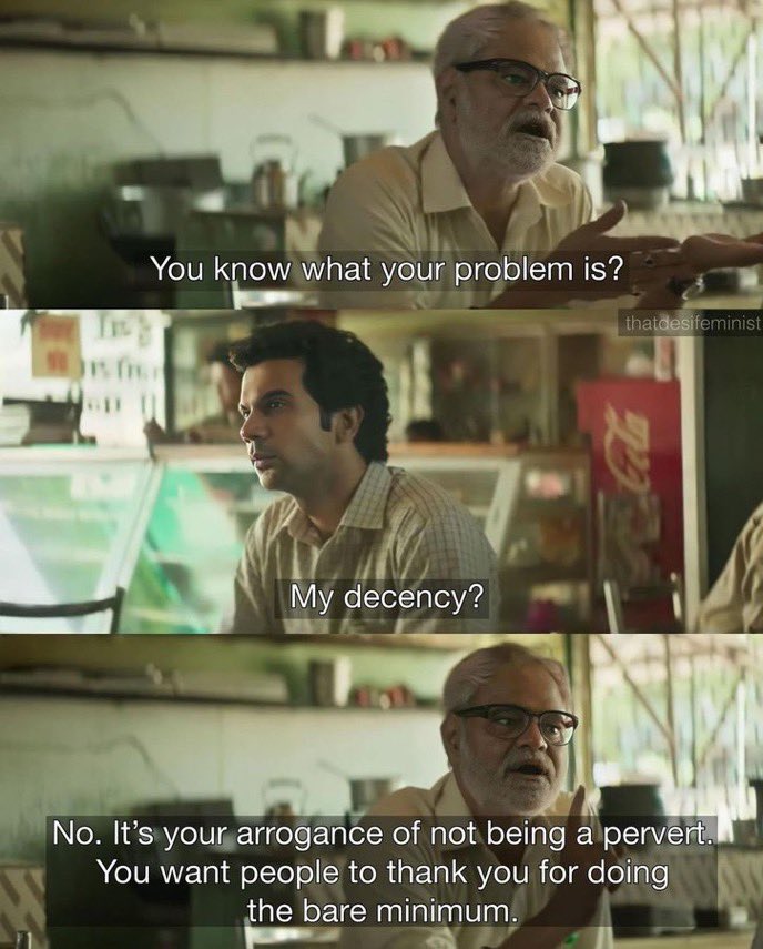 for all the "not all men"
