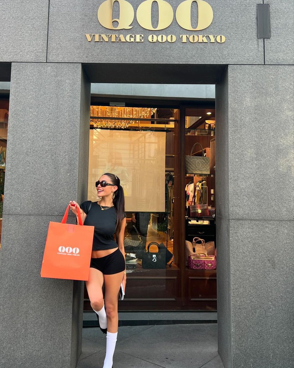 Madison Beer stuns in new photos at a vintage store in Japan.