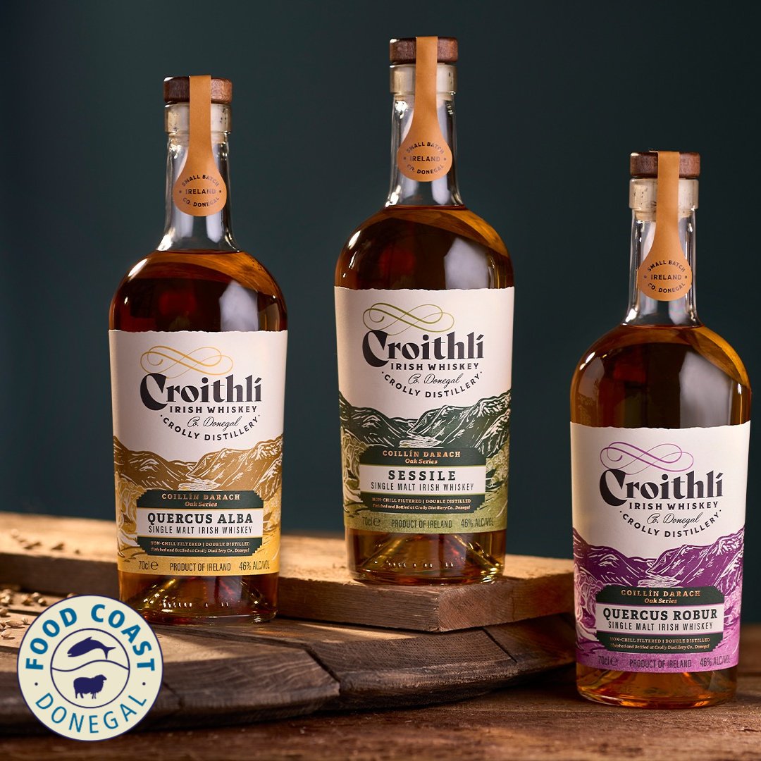 Donegal_food's tweet photo. Located in the west Donegal Gaeltacht village of Croithlí, Crolly Distillery creates innovative, boutique whiskeys. To find out more, and to shop their full range, click here:
https://t.co/n86anBEWcv
#FoodCoastDonegal #LEODonegal #MakingItHappen #DonegalFood #CrollyDistillery https://t.co/Vhpz0kYG6n