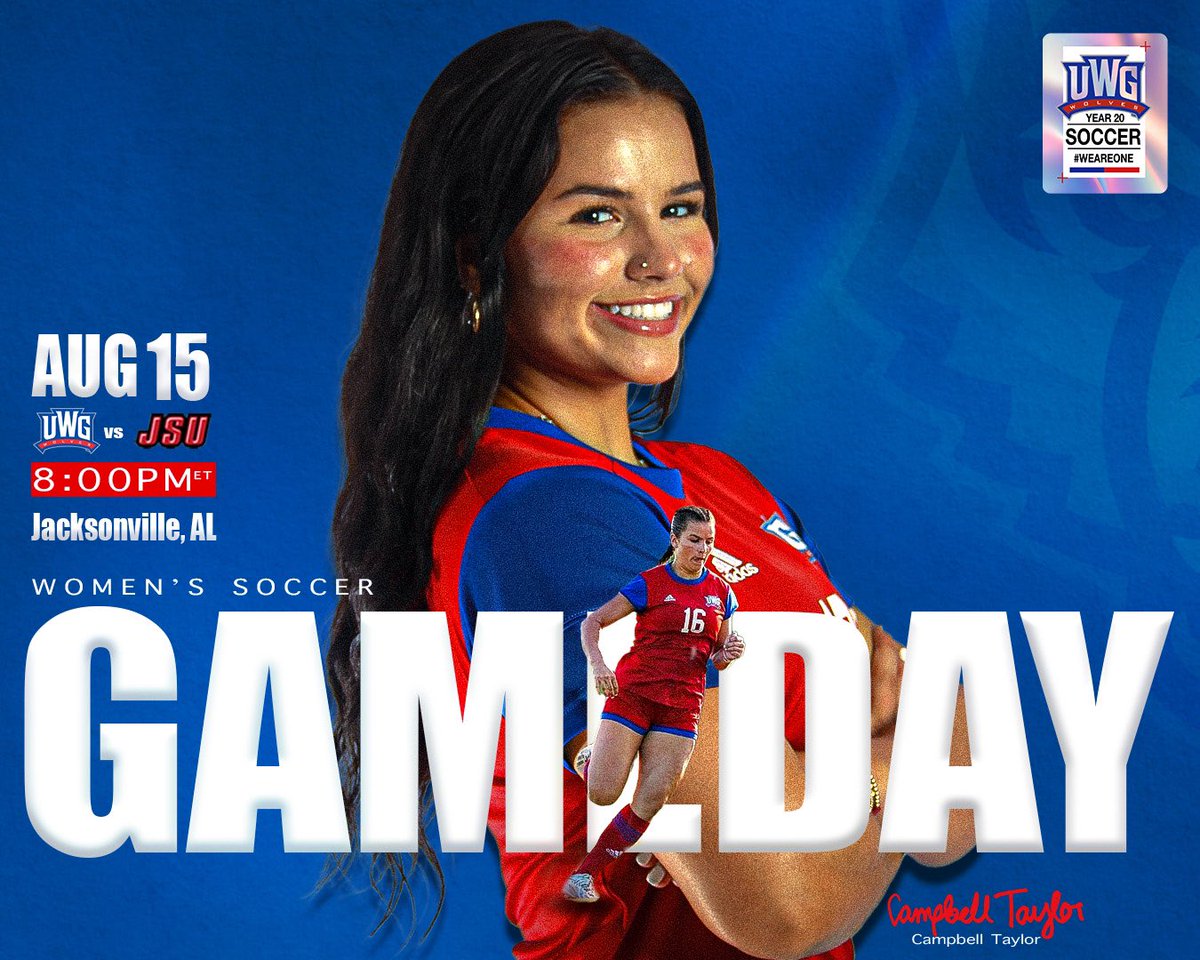 The wait is over... FIRST GAME OF THE SEASON‼️

🆚: @jaxstatesoc
📍: Jax State Soccer Complex
⏰: 8:00 p.m ET
📺: ESPN+ ($)

#WeAreOne